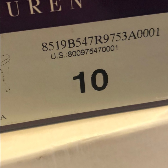 Ralph Lauren collection black Leather Slip-ons. - Picture 6 of 6